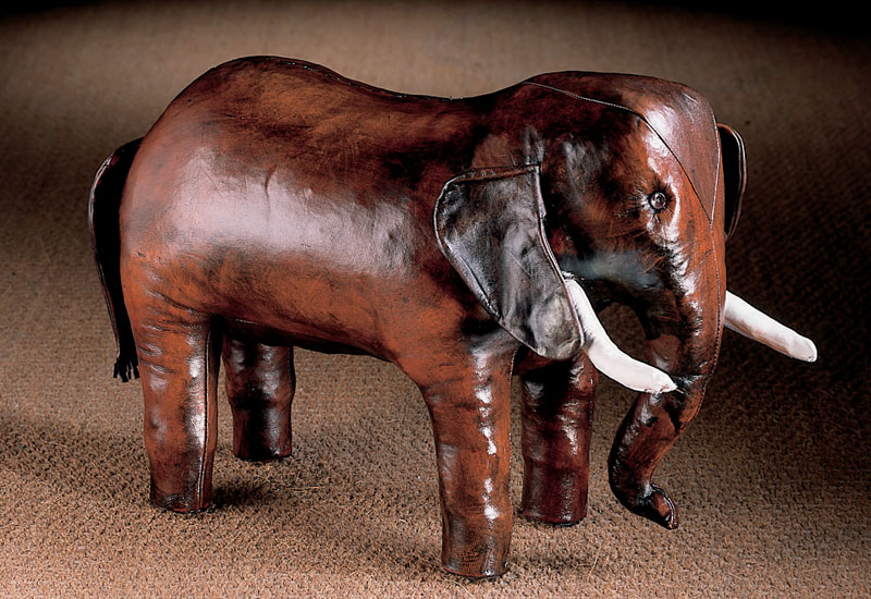 Taburete elefante pequeo - 56 x 29 x 45 (cm.)