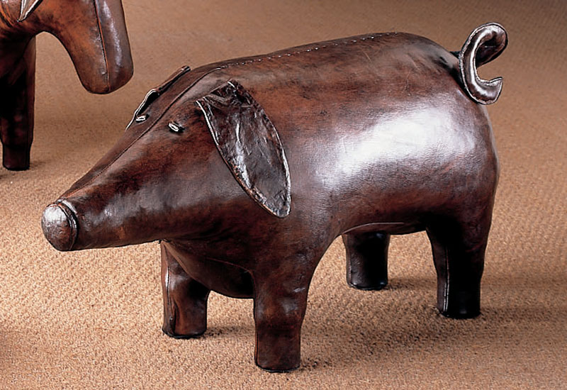 Taburete cerdo pequeo - 67 x 29 x 36 (cm.)