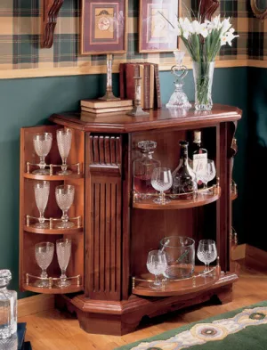 MUEBLE BAR GIRO ALMAZAN, 85*44*85, 115 ABIERTO.