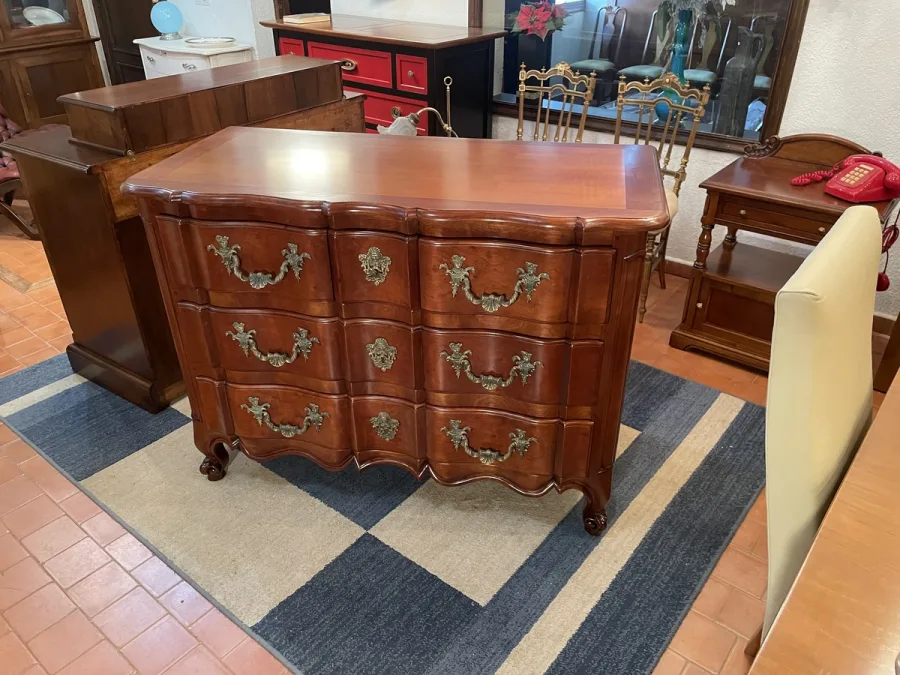 COMODA PROVENZAL ALMAZAN CEREZO,122*58*90 5 CAJONES