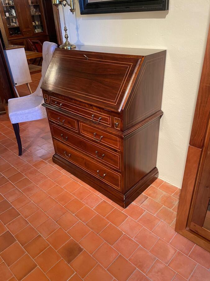 BURO BLACKPOOL VALENTI 95*47*106 NOGAL.
