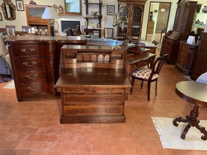 BURO BLACKPOOL VALENTI 95*47*106 NOGAL.