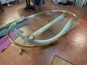 MESA BAJA COLMILLOS VALENTI,180*100*45