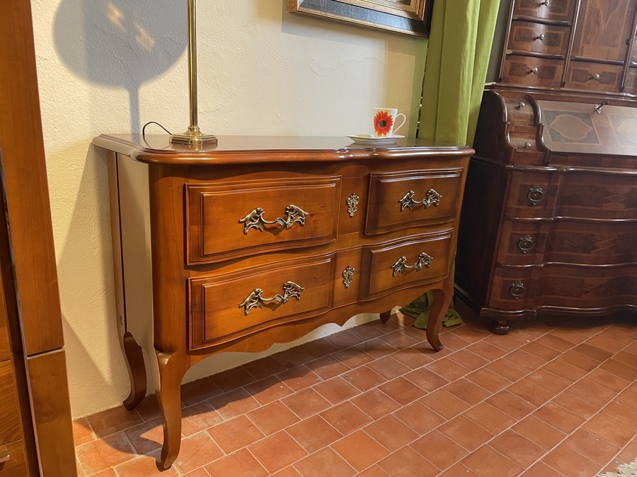 COMODA SECRETER PROVENZAL ALMAZAN, CEREZO, 120*39*82