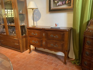 COMODA SECRETER PROVENZAL ALMAZAN, CEREZO, 120*39*82