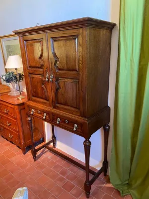 MUEBLE EN DOS CUERPOS ROBLE,100*45*177