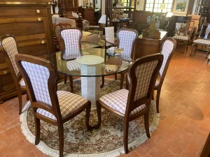 SILLA BREMEN MADERA DE NOGAL.