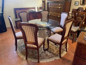 SILLA BREMEN MADERA DE NOGAL.