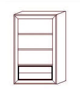Librería Nódalo 2 Cajones - 105 x 40 x 170 (cm.)