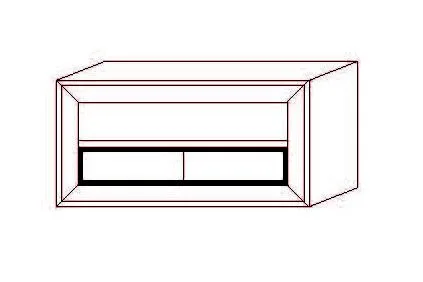 Mesa T.V. Nódalo 2 Cajones - 120 x 50 x 60 (cm.)