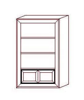 Librería Nódalo 2 Puertas - 105 x 40 x 170 (cm.)