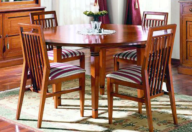 Mesa comedor Duero elíptica - 220 x 140 x 77 (cm.)