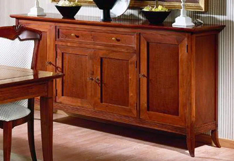 Credencia Viana 4 puertas - 191 x 50 x 99 (cm.)