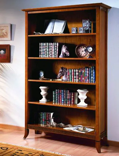 Librería Viana diáfana - 120 x 41 x 190 (cm.)