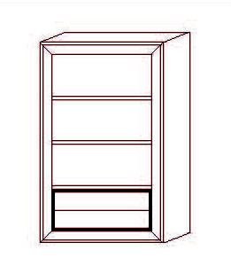 Librería Nódalo 2 Cajones - 105 x 40 x 170 (cm.)