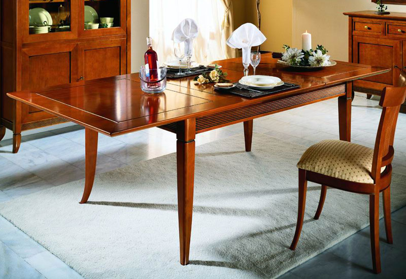 Mesa comedor Viana extensible grande - 190 x 105 x 77 (cm.)