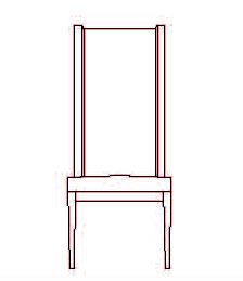 Silla Nódalo Tela empresa - 53 x 66 x 124 (cm.)
