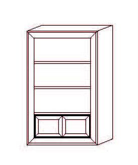Librería Nódalo 2 Puertas - 105 x 40 x 170 (cm.)