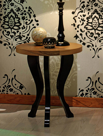 Mesa auxiliar Cromática Redonda - 45 x 45 x 50 (cm.)