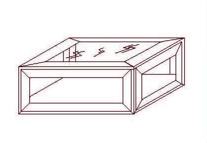 Mesa centro Nódalo Cuadrada - 110 x 110 x 45 (cm.)