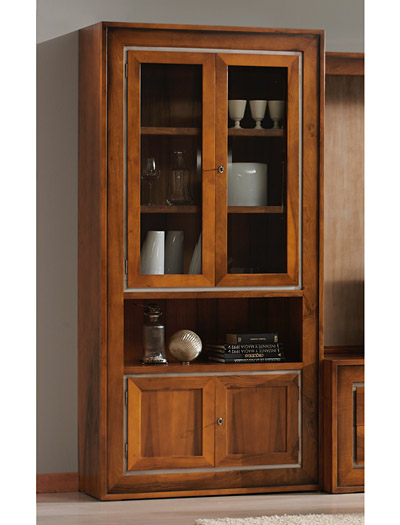 Vitrina Nódalo 4 Puertas - 105 x 40 x 210 (cm.)